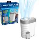 Arctic Air Breeze Jet Wearable Air Cooler, 3-Speed Portable Rechargeable Fan, Long-lasting, Lightweight Clip-On Neck & Waist Fan for Travel, Outdoors, Camping, or Indoor Use
