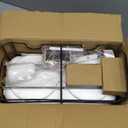 KIKCOIN 1 Gallon Glass Drink Dispensers for Parties, 2 Pack Leakproof Beverage Dispenser with Stand & 18/10 Stainless Steel Spigot & Filter -for Lemonade, Juice, Sun Tea, Punch- ALL DISHWASHER SAFE