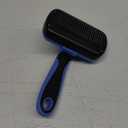 Swihauk Self Cleaning Slicker Brush - Skin Friendly Deshedding Grooming Tool for Dogs & Cats, Suitable for Shedding & Haired Pets, with Pet Supplies Accessories, Blue