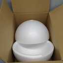 Styrofoam Balls 10 Inch, Extra Large Styrofoam Ball 2Pcs Half Balls