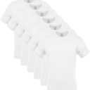 Gildan Men's Crew T-Shirts, Multipack, Style G1100, Size M, Pack of 5