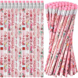 Fullhawl 120 Pcs Mother's Day Pencil Bulk Appreciation Gift for Mom Party Favors Birthday Pencils for Mother Thank You Gift for Women Desk Decoration Journaling Stationery Accessories