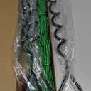 Tree Stake Kit, Heavy Duty Spiral Tree Stakes and Supports for Straightening Leaning or Young Trees, Protects from Harsh Weather (Black)