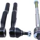 NewYall Front Inner and Outer Tie Rod End for Mazda 3 Sport 6 2014 2015 2016 2017 2018