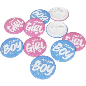 10/20pcs Dia 45mm Blue Pink Hen Party Badges Set Bride to be Badge Team Bride Badges Pins Wedding Pin Badge for Bride and Groom Badge (20 pices/ensemble, Style 3)