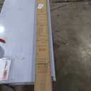 Techni Home Studio Series 36" W x 80" H PVC Foldable Accordion Door, Trimmable, Flexible Single Layer Panels, White Oak