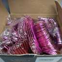 210-Piece Premium Plastic Cutlery Set: Includes 90 Forks, 60 Spoons, 60 Knives - Heavy-Duty Disposable Silverware for Parties, Weddings & Catering Events - Elegant & Durable Utensils Kit (Purple)