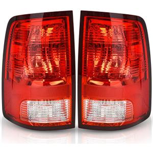 Tail Light Assembly Compatible with 2009-2018 Dodge Ram 1500 2500 3500 Tail Lights Rear Brake Lamps Replacement Taillights w/Bulbs and Wiring Harness, Passenger and Driver Side