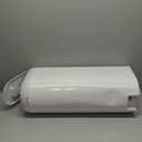 Diaper Genie Platinum Pail (Lilly White) is Made of Durable Stainless Steel and Includes 1 Easy Roll Refill with 18 Bags That can Last up to 5 Months