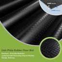 4x10 FT Garage Floor Mat, 2.8mm Extra Thick Coin Plate
