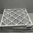 Nordic Pure 20x20x2 (19 1/2 x 19 1/2 x 1 3/4) Pleated MERV 12 Air Filters 3 Pack