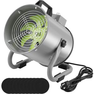 Portable Range Hood,Kitchen Air Cleaner Strong Wind Desktop Range Hoods Low Noise, Hood Fan for Cooking and Indoor Bbq,Hot Pot,And Rv (Green)