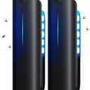 Fruit Fly Traps Indoor for Home: Plug in Mosquito Bug Zapper Gnat Moth Catcher with 9W Night UV Light, 2 Devices 20 Sticky Glue Board Refills for Indoors Flying Insect Trap