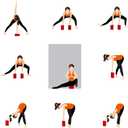 uxcell Yoga Block-Light Weight High-Density EVA Foam Brick for Beginners, Yogis, Pilates, Meditation (Pink)