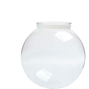 Permo Lighting Fixture Replacement 5.9" Round Globe Clear Glass Shade