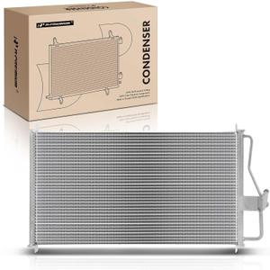 A-Premium Air Conditioning A/C Condenser Compatible with Chevrolet Camaro 1986-1991 & Pontiac Firebird 1986-1991, Replace# 3058523