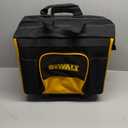 DEWALT Hard Bottom Heavy Duty Roller Tool Bag 21''x19''x10'' w/Front Pockets