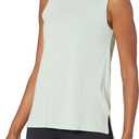 Amazon Essentials Women's Soft Cotton Relaxed-Fit Yoga Tank (Previously Core 10) - Discontinued Colors