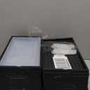 Shoe Storage Box, 15 Pack Clear Plastic Stackable Shoe Organizer for Closet, Interlocking Design Shoe Container Bins for Sneakers, Foldable Shoe Rack with Lids, Black (15 pack, Black)