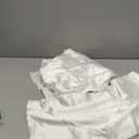 12 Pack White Satin Table Runners, 12 x 108 Inches Silky Long Table Runner Decor, Bright Smooth Luxury Party Table Runner Decorations for Birthday Holiday Banquet