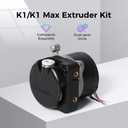 Creality K1/K1 Max/K1C/K1 SE Extruder with Motor, Official Upgraded K1 Extrusion Kit Direct Drive Extruder Dual Gear Smooth Feeding High Speed Printing Extruder for K1 SE/Ender 3 V3 Plus 3D Printer
