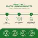 Ashwagandha Complex 800mg with GABA, L-Theanine & B6  Adaptogenic Support for Calm, Focus & Mood  60 Capsules  Stronger Than 600mg - Non-GMO, Gluten-Free (60 Count (Pack of 1))