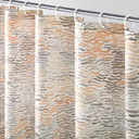 No. 918 Sisal Abstract Print 13-Piece Shower Curtain Set