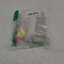 kitchentoolz Glass Creamer Bottle 12 Oz Square Glass Milk Bottle with Lids- Perfect Milk Container for Refrigerator - 12 Ounce Milk Bottle with Lid and Pour Spout