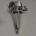 TONMA Multipurpose Rotary Cheese Grater with 1 Stainless Steel Handheld Drums for Parmesan, Mozzerella, Vegetables and More, Ergonomic Design