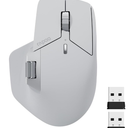 Rapoo MT760 MultiDevice Wireless Mouse, Bluetooth 5.0 and 2.4G MultiMode Connection, Up to 4 Devices, 11 Programmable Buttons, 4K DPI, 90 Days Battery Life, PC, Light Grey