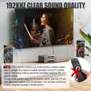192KHz HDMI ARC to Optical Audio Adapter, HDMI ARC Cable for Soundbar to TV, Plug & Play Optical Audio to HDMI A RC Converter, Optical Audio Splitter Support for PCM/LPCM/Dolby 5.1/DTS 5.1[No CEC]