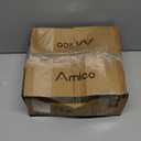 Amico 30 Pack Single Pole Light Switch with Wall Plate, UL Listed, 15A 120/277V, On/Off Rocker Paddle Interrupter Wall Switch, Grounding Screw, Residential Grade, Suitable for Home and Business, White