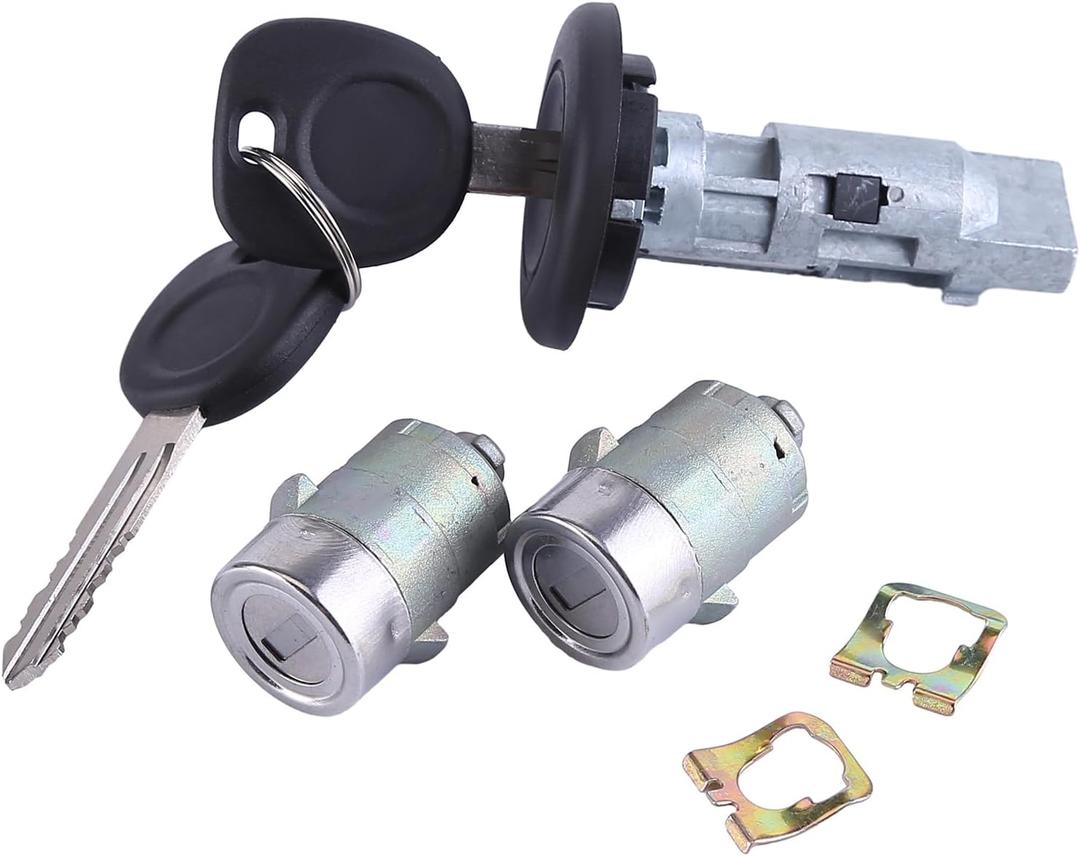 Superior Ignition Cylinder with Key 01-07 for Chevy Silverado 2500 2500 HD 3500 01-06 for GMC Sierra 1500 3500 01-07 for GMC Sierra 2500 HD 707835 706592 15298923 15298924 Ignition Key Switch