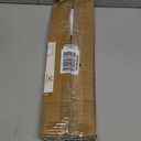 H.VERSAILTEX Wrap Around Black Curtain Rod for Windows 18.5 to 88.5 Inch, 3/4 Inch Adjustable Heavy Duty Blackout Curtain Rods Telescoping Curved Drapery Rods for living room Indoor/Outdoor