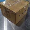 Clear Glass Shade, Replacement Globe & Cover for Lighting Fixture, 8" Diameter, Replacement with 1.65 Inch Fitter for Wall Lamps Chandeliers or Ceiling Light (1, 8Inch - Blue Glass)