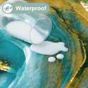 misaya Rectangle Waterproof Vinyl Table Cloth, Wipeable Tablecloth with Flannel Backing, Plastic Table Cover for Easter, Dinner, Picnic, Indoor and Outdoor (fitted, 24" x 48")