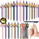 Sayglossy 12 Pcs Dumpster Fire Gifts Bulk 911 Dispatcher Appreciation Gift Funny Luminous Dumpster Fire Ballpoint Pens Emotional Support for Volunteer Coworker Employee Office Team Desk Accessories