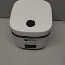 Rice Robot Personal Rice Cooker, PFAS-free, Nonstick. 1 Quart Capacity, with Stainless Steel Steamer Tray, Measuring Cups, Recipe Book with 60 Recipes, and Serving Spoon, As Seen On TV