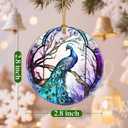 Christmas Ornaments, Peacock Ornament, Christmas Tree Ornaments, Xmas Decorations, Holiday Decorations, Gifts for Peacock Lovers, Holiday Party Gifts, and Xmas Gift Ideas