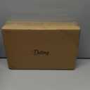 DELLING 14 Inch Large Serving Platter Set of 3, White Porcelain Serving Trays for Entertaining, Rectangular Platters for Turkey Meat Appetizer Party, Oven Microwave Dishwasher Safe Dinnerware