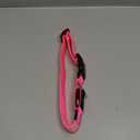 Vizpet LED Dog Collar, Light Up Dog Collar Adjustable USB Rechargeable Super Bright Safety Light Glowing Collars for Dogs (Large, Pink) (Large[18.89-23.62 inch/48-60cm])