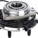 Autoround Front Wheel Bearing and Hub Assembly HA590482 513369 fit for Jeep Wrangler 2011 2012 2013 2014 2015 2016 2017, Wrangler JK 2018 4WD 5Lugs w/ABS