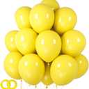 Yellow Balloon 12 inch 100 Pack Latex Party Balloons Round Helium Yellow Balloons for Birthday Sunflower Party Decorations