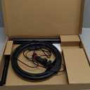 10.5" Ring Light Overhead Phone Mount - Selfie Ring Light with Stand Phone Holder, 360 Rotate Flexible Arm Clamp Desk Light Tripod for Photography Cooking Filming Video Recording YouTube Tiktok