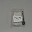 8.5 Oz Plastic Flask for Men, Hianjoo Leakproof Pocket Flask for liquid with Clear Body, Compact and Portable Flat Water Bottle for Hiking, Camping, Travel and Outdoor Use