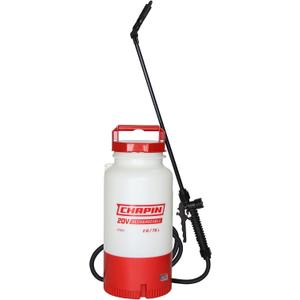 Chapin 27504: 2-Gallon ProSeries 20V Integrated Battery Rechargeable Multi-Purpose Tank Sprayer for Lawn & Garden, Fertilizers, Insect Control and Weed Killers, 1-Pack, Translucent White