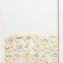 Kate & Milo Wedding Guestbook Token Frame, Includes 50 Heart Tokens, Perfect for Wedding Reception or Bridal Shower, Distressed White