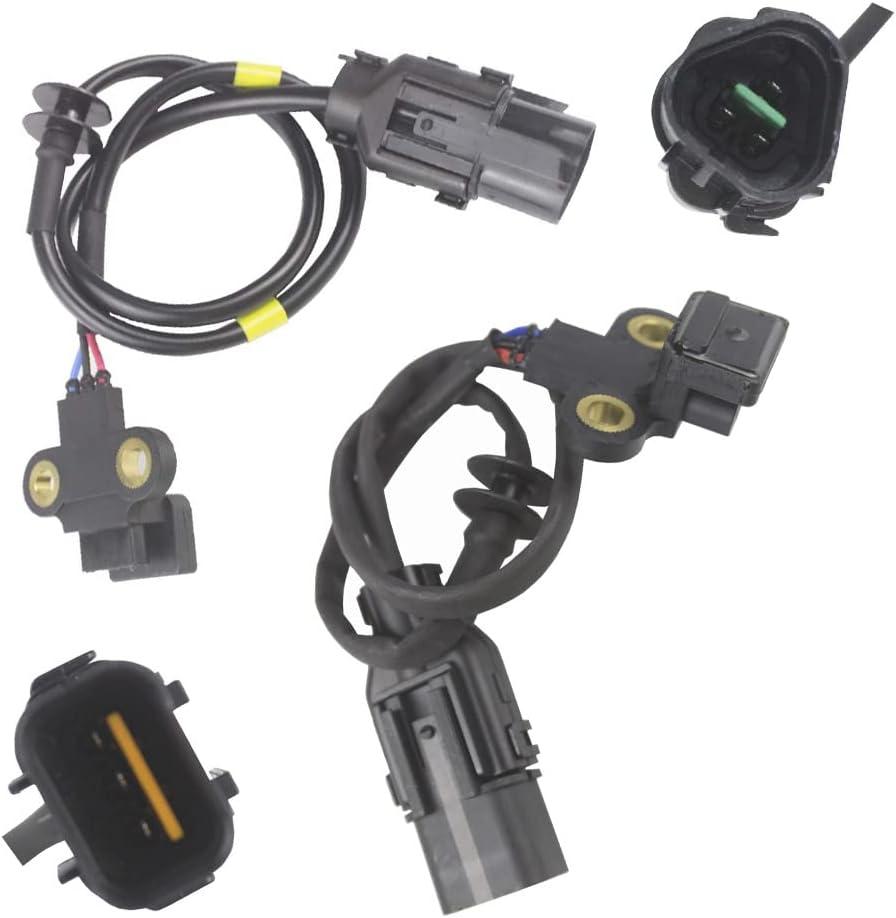 2pcs Crankshaft + Camshaft Position Sensor Kits for 2002 2003 2004 2005 2006 Kia Sorento