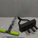 Lawn Aerator Coring Tool with Soil Core Tray, Manual Garden Plug Aerator for Grass Aeration, Yard Aerator & A Cleaning Tool for Compacted Soil, Lawn Care, 38,Chartreuse Handle, Patented