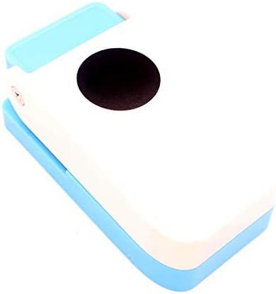 Kucaa Handmade Scrapbooking One Inch 25mm Size Craft Lever Punch Embossing Puncher Mini Fancy Punch (Round)